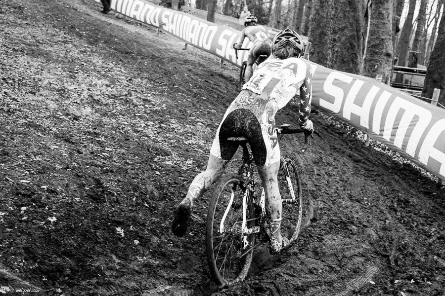 One rule of cyclocross: Commit to the rut.