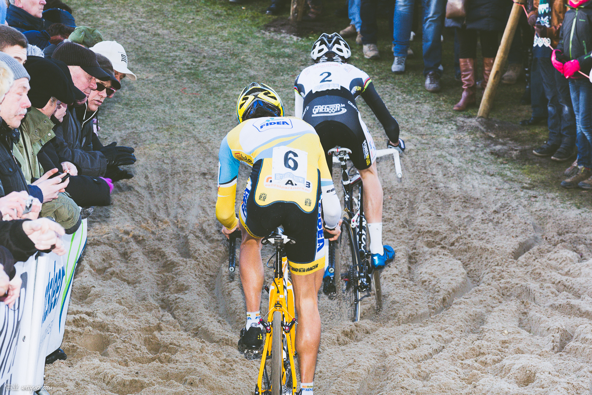 Niels Albert was the best in the sand.