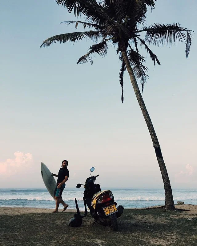 Throwback to those Sri Lankan Waves. @axvisuals