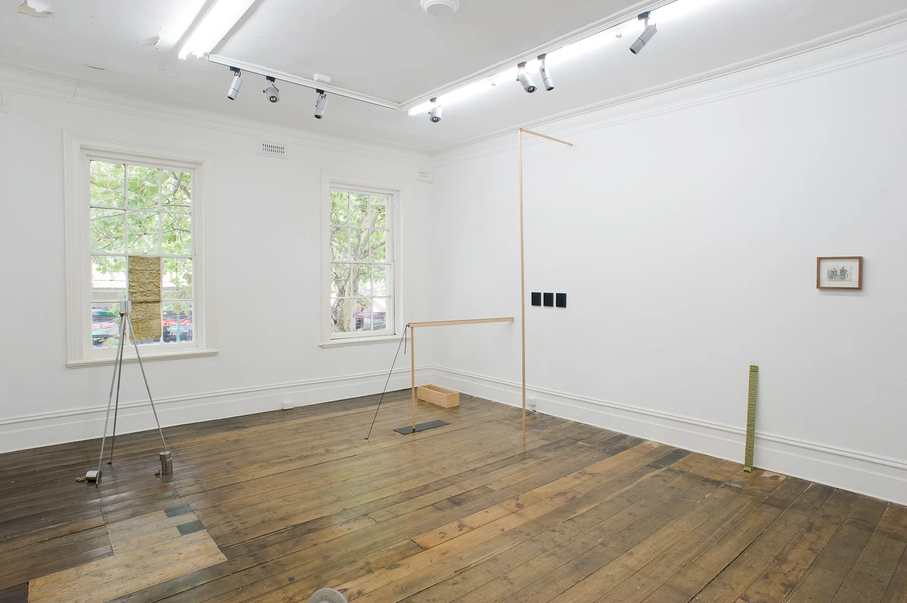 Installation view - Susan Jacobs, Katie Lee and Bridie Lunney