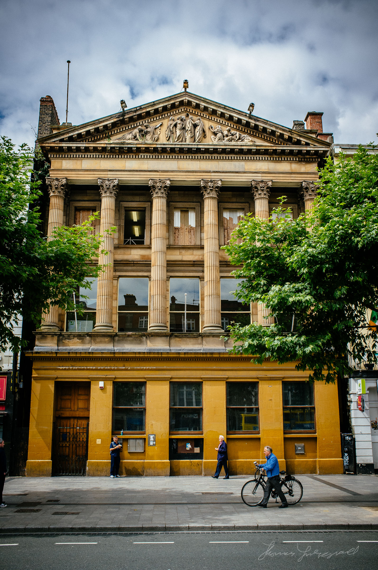 An old building on Dublin's O'Connell Street