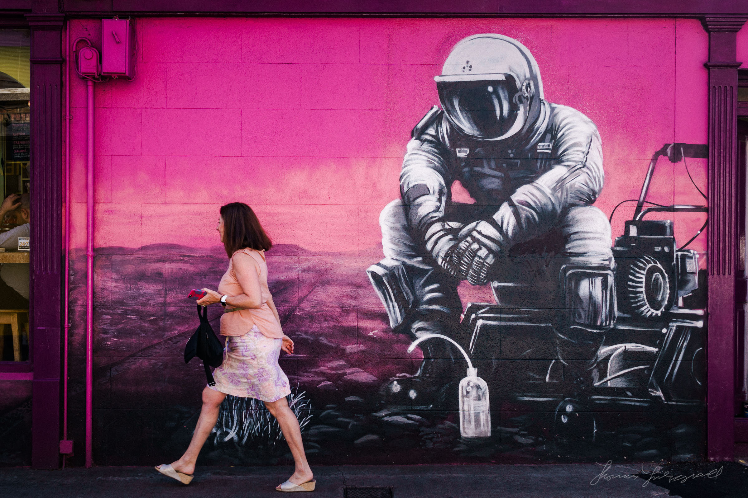 The Spaceman Mural - Ranelagh - Street Photo Diary Issue 19: Autumn In Dublin