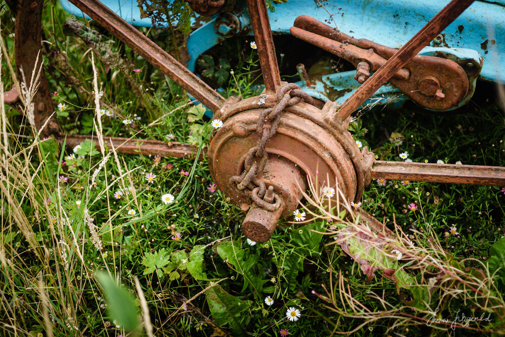 Rusty old Farm Equipment