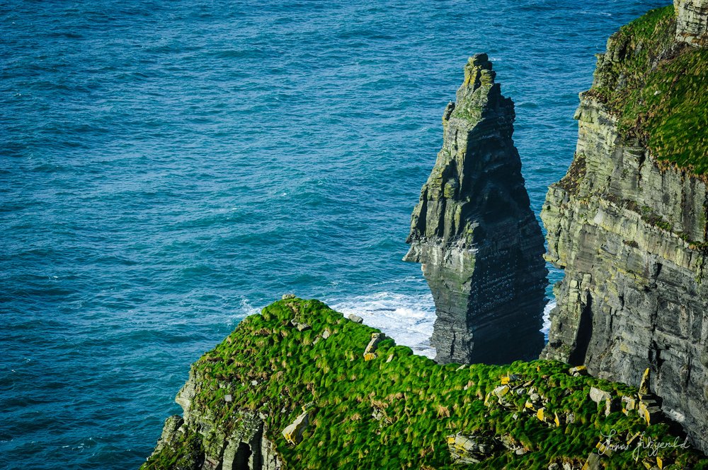 Rocky Outcrops at the Cloffs of Moher