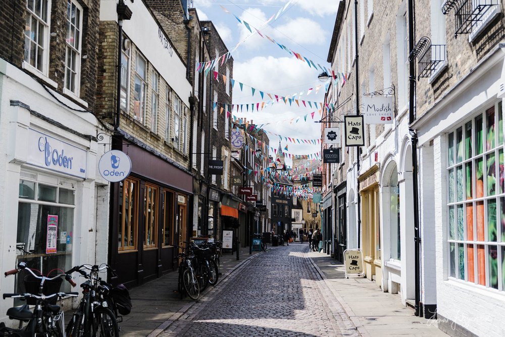 The Streets and Shops of Cambridge