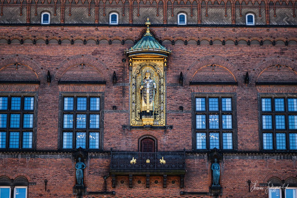 Architectural Details of Copenhagen City Hall