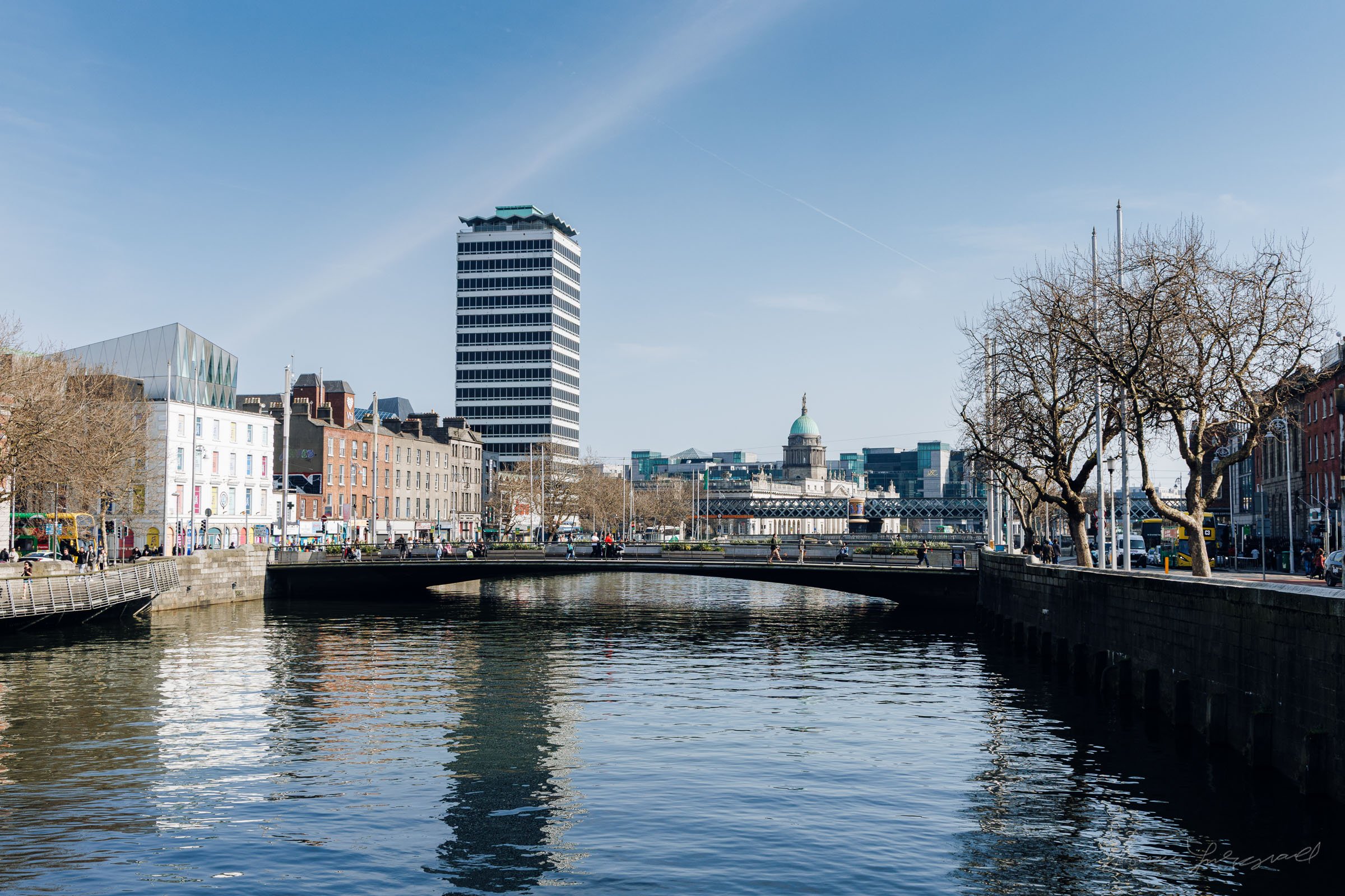The River Liffey in Dublin