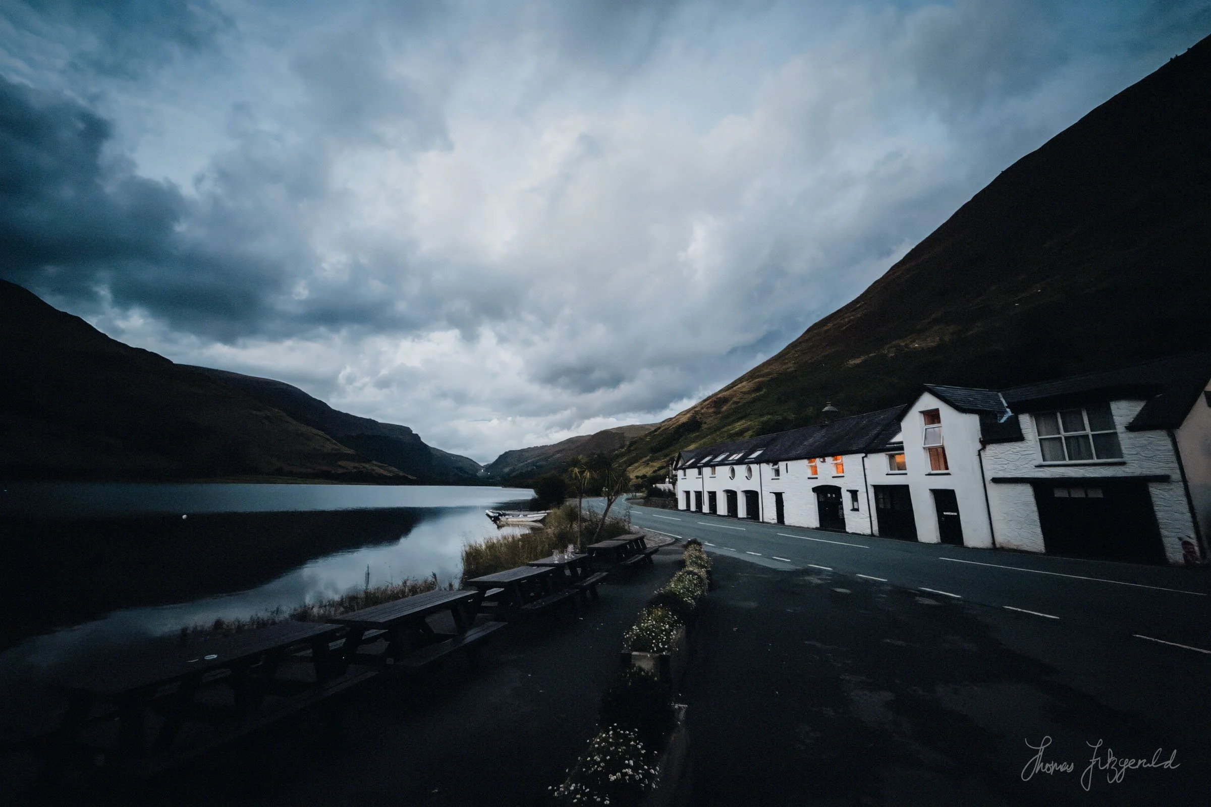 Our lovely hotel "The Tyn y Cornel" at Tal-y-Llyn Lake lake