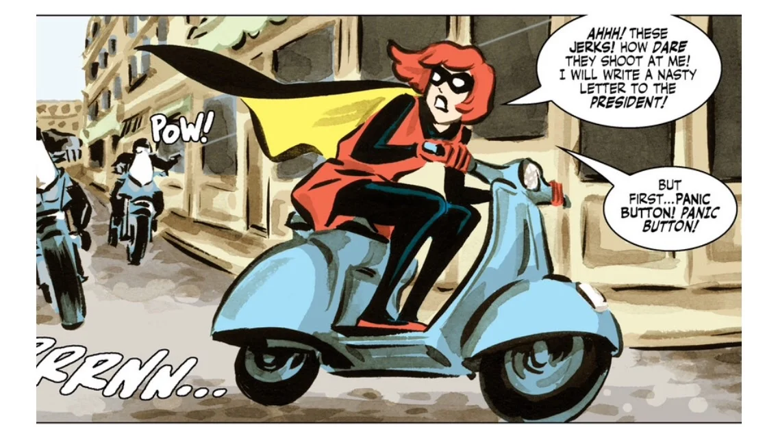 Surely the most badass use of a Vespa ever.