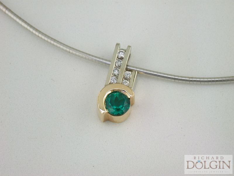 Emerald Pendant