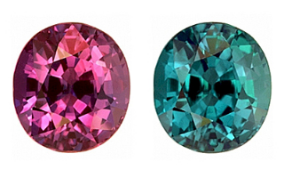 Alexandrite color change