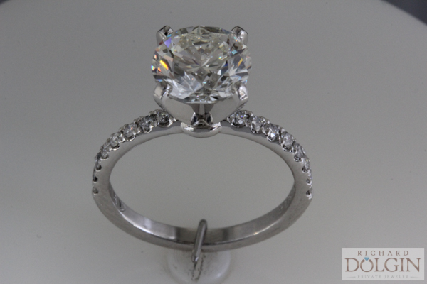 Platinum Diamond Engagement Ring