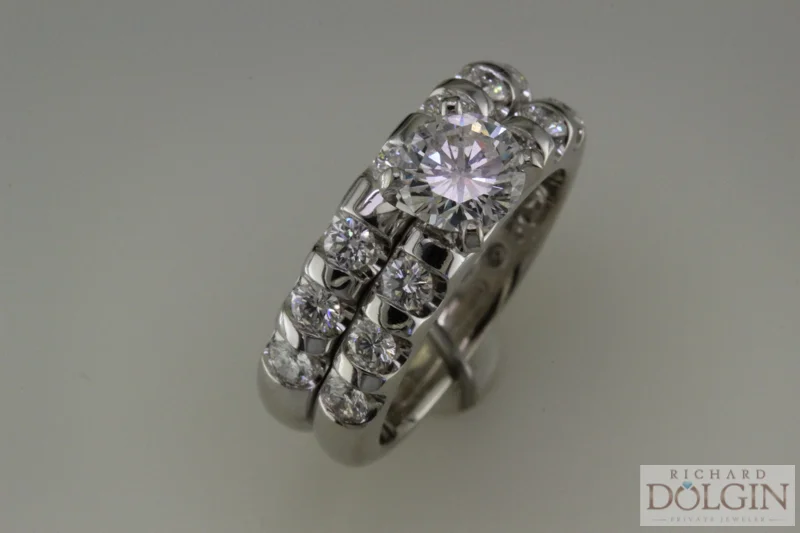 Wedding Ring And Engagement Ring Soldered Together Marriage Improvement