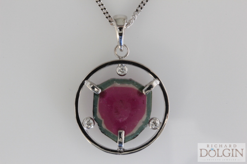 Watermelon tourmaline