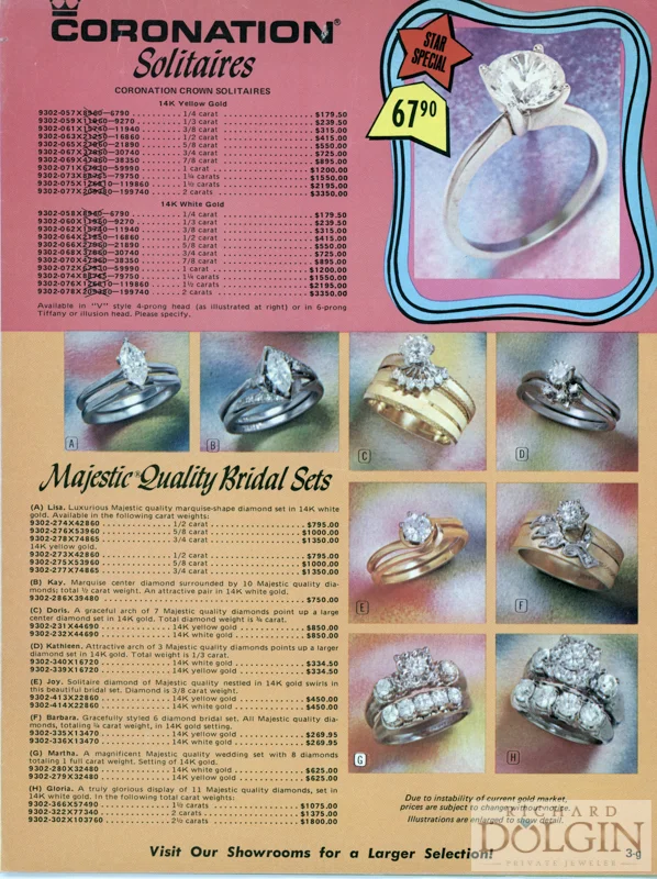 1972 Catalog opening page