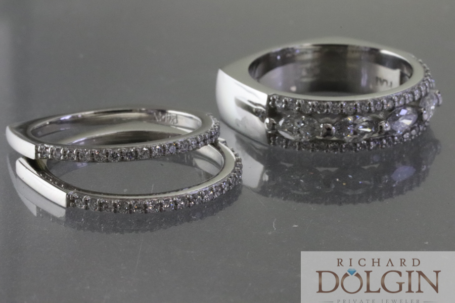 Center ring and side bands