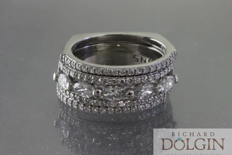 Three ring set