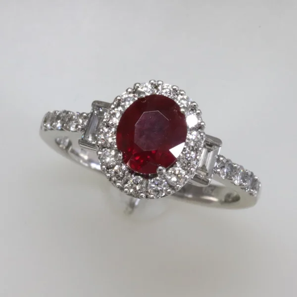 Ruby and Diamond Ring