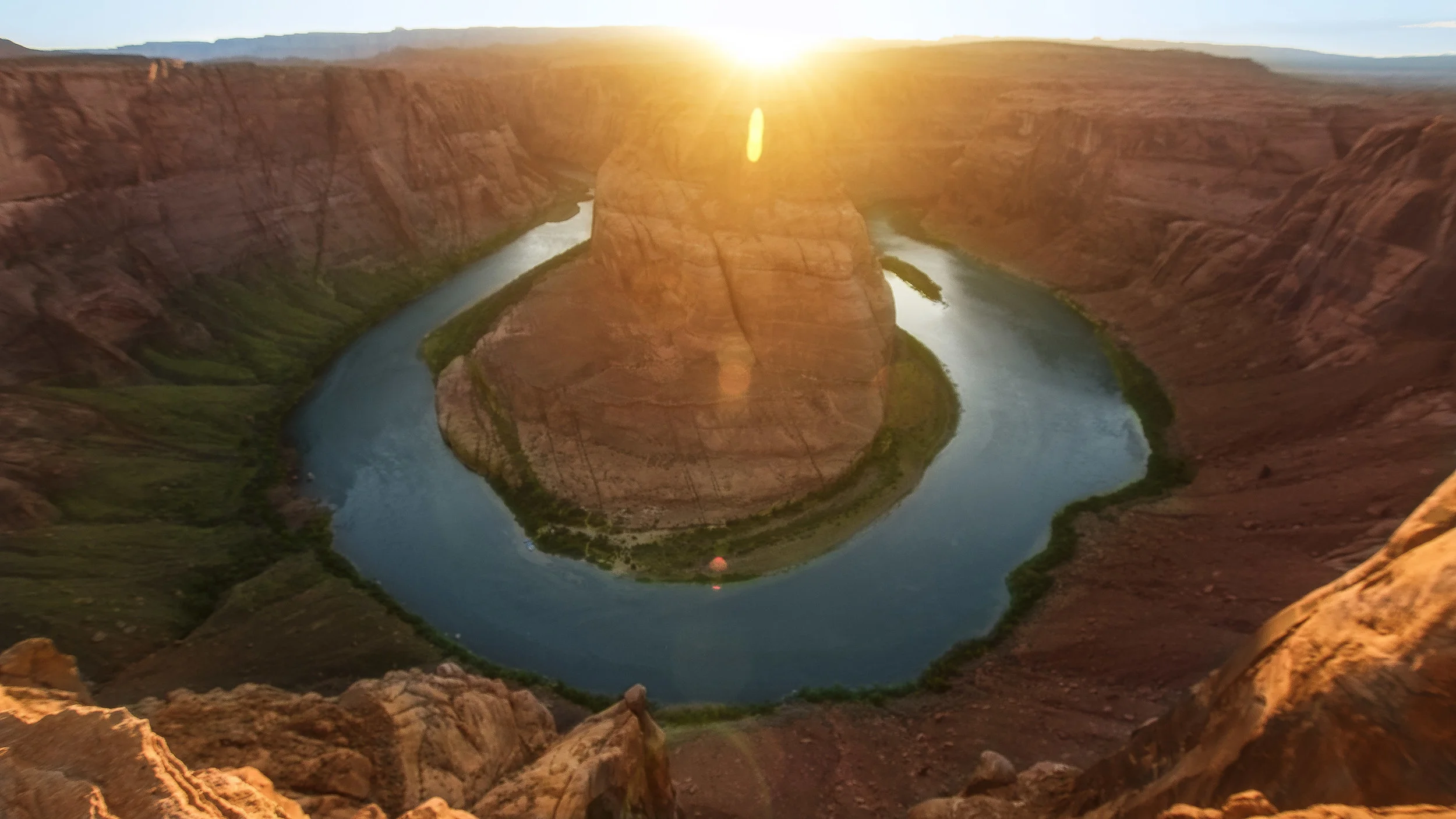 Horseshoe Bend Sunset Colorful.jpg