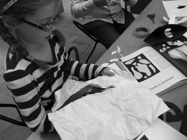 preparing a textured paper surface.jpg