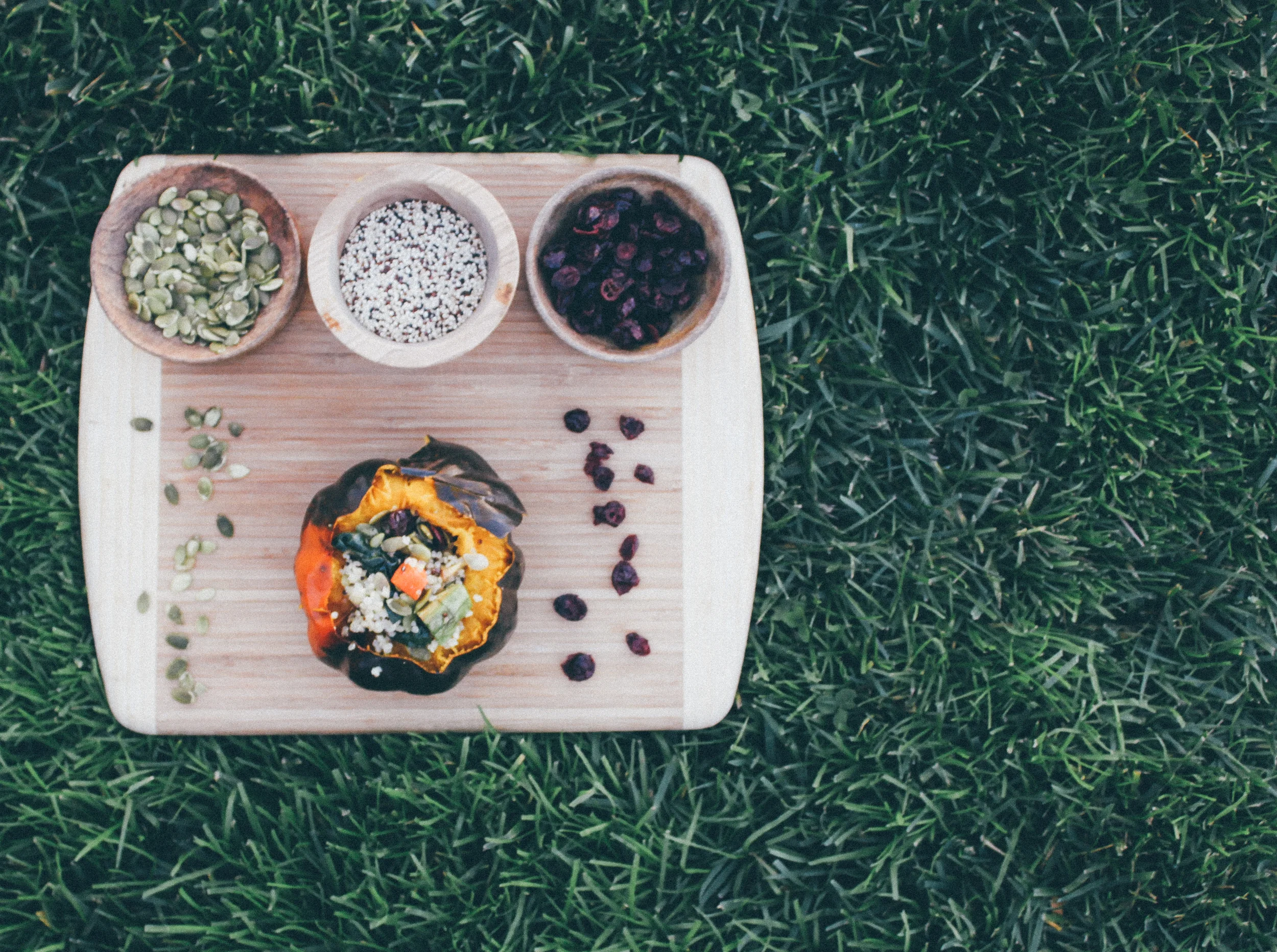 Quinoa Stuffed Acorn Squash