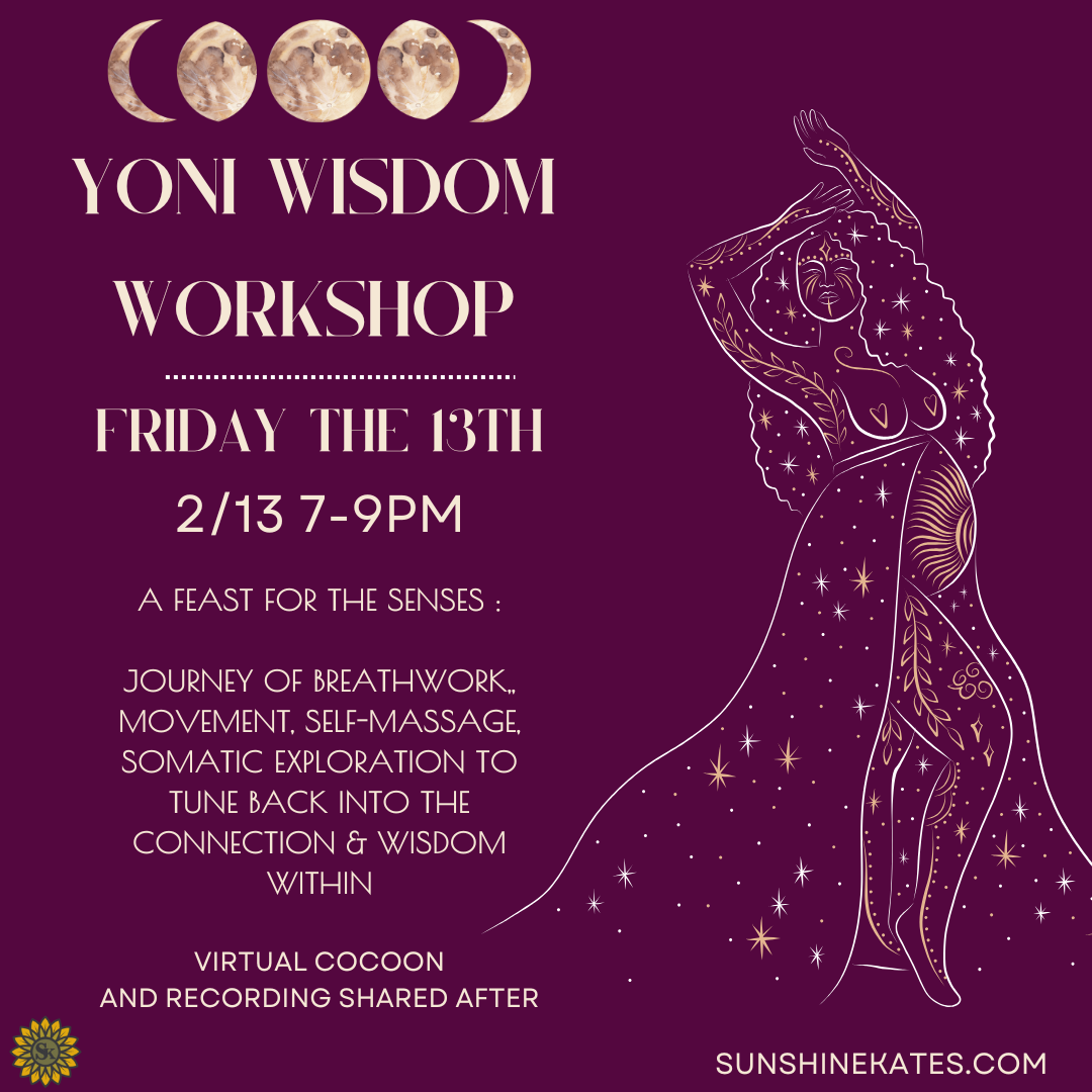 Yoni Wisdom Cocoon: Attuning to the Oracle Within  Virtual Journey 2/13