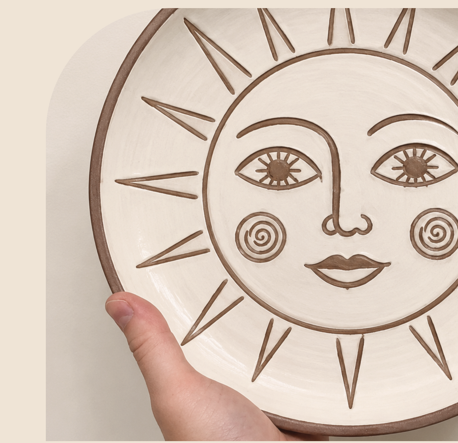 Sgraffito Plate and Summer Solstice Workshop with Belmar Clay Project