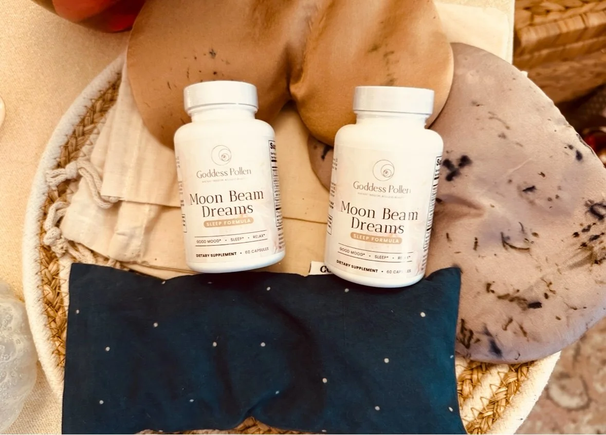 Sleep Bundle: Collective Hand's Face Pillow & Goddess Pollen Moon Beam Dreams