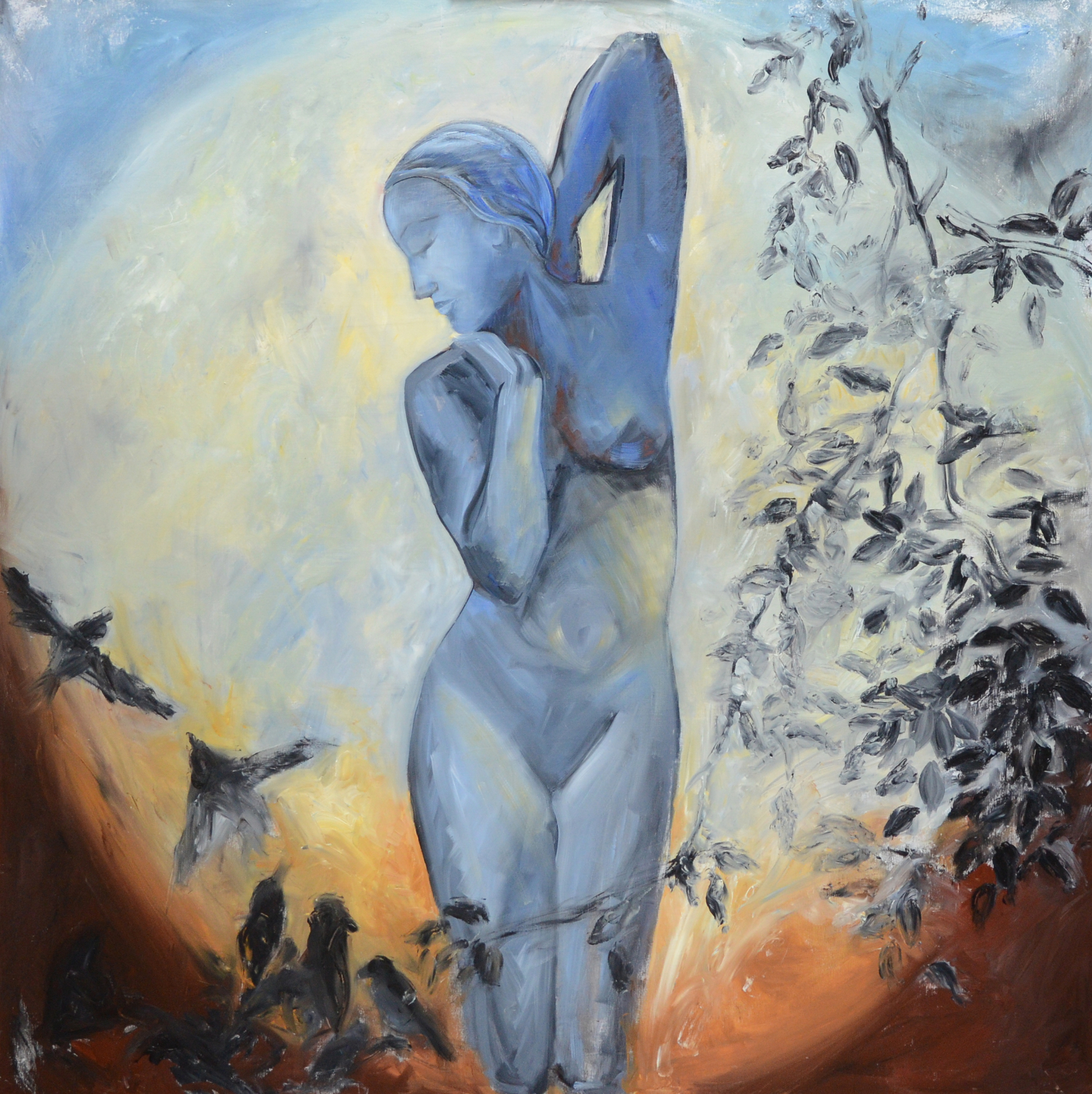 “Woman of Blue” - Kindness (private collection)