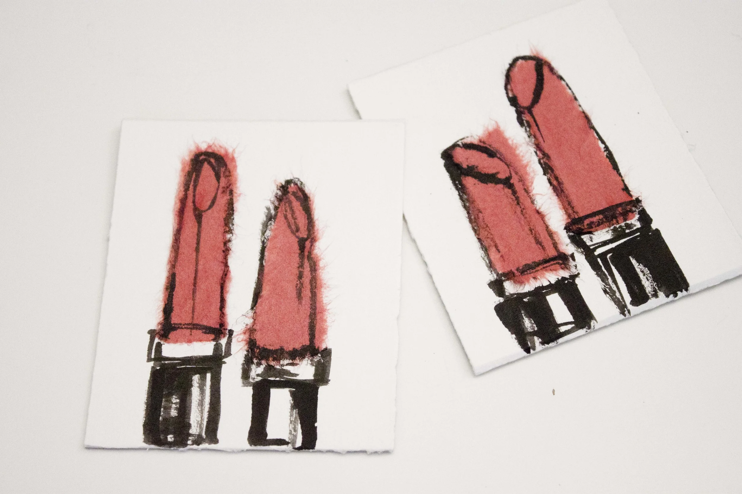 Lipstick Illustration by Victoria-Riza