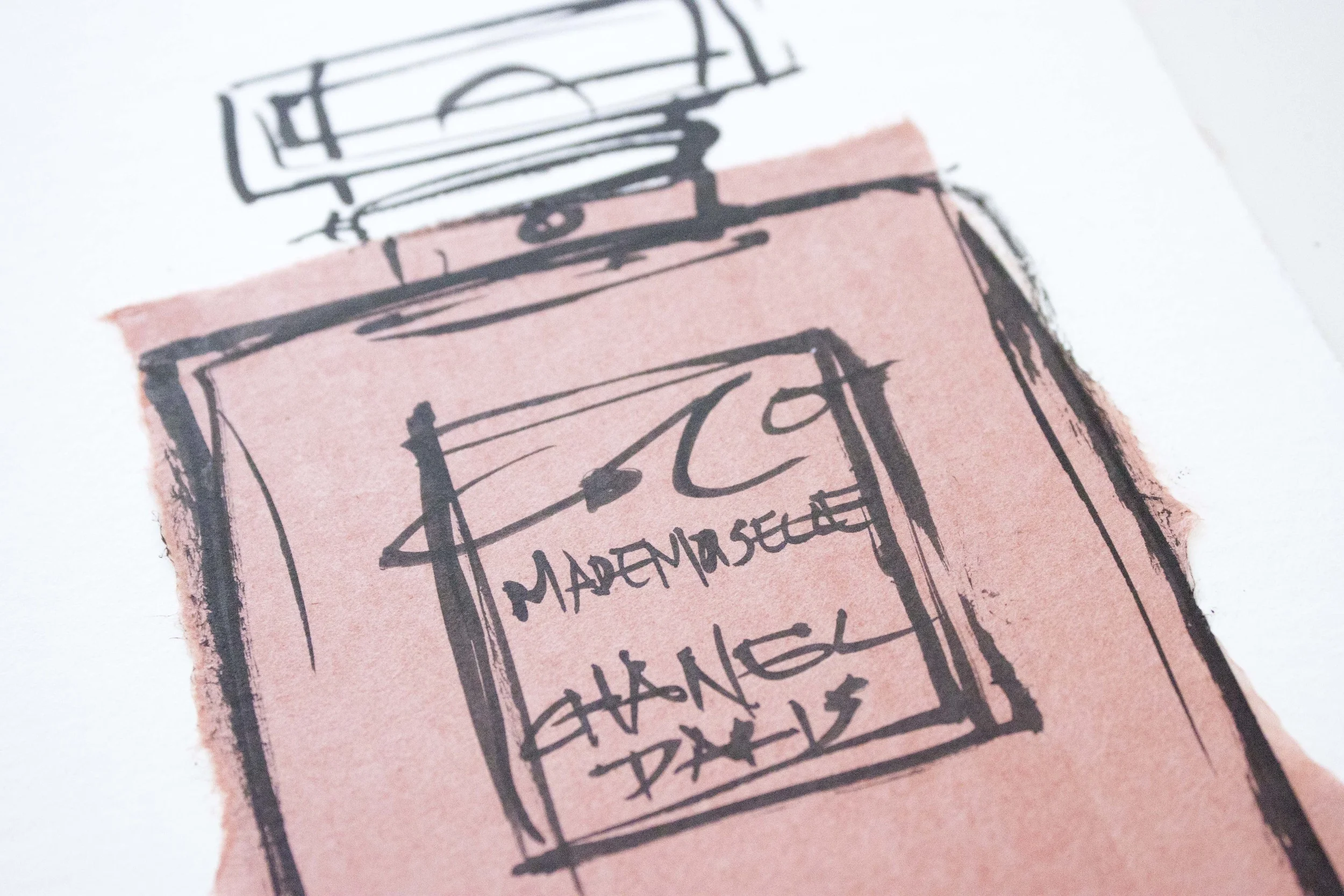 Chanel Mademoiselle Illustration by Victoria-Riza