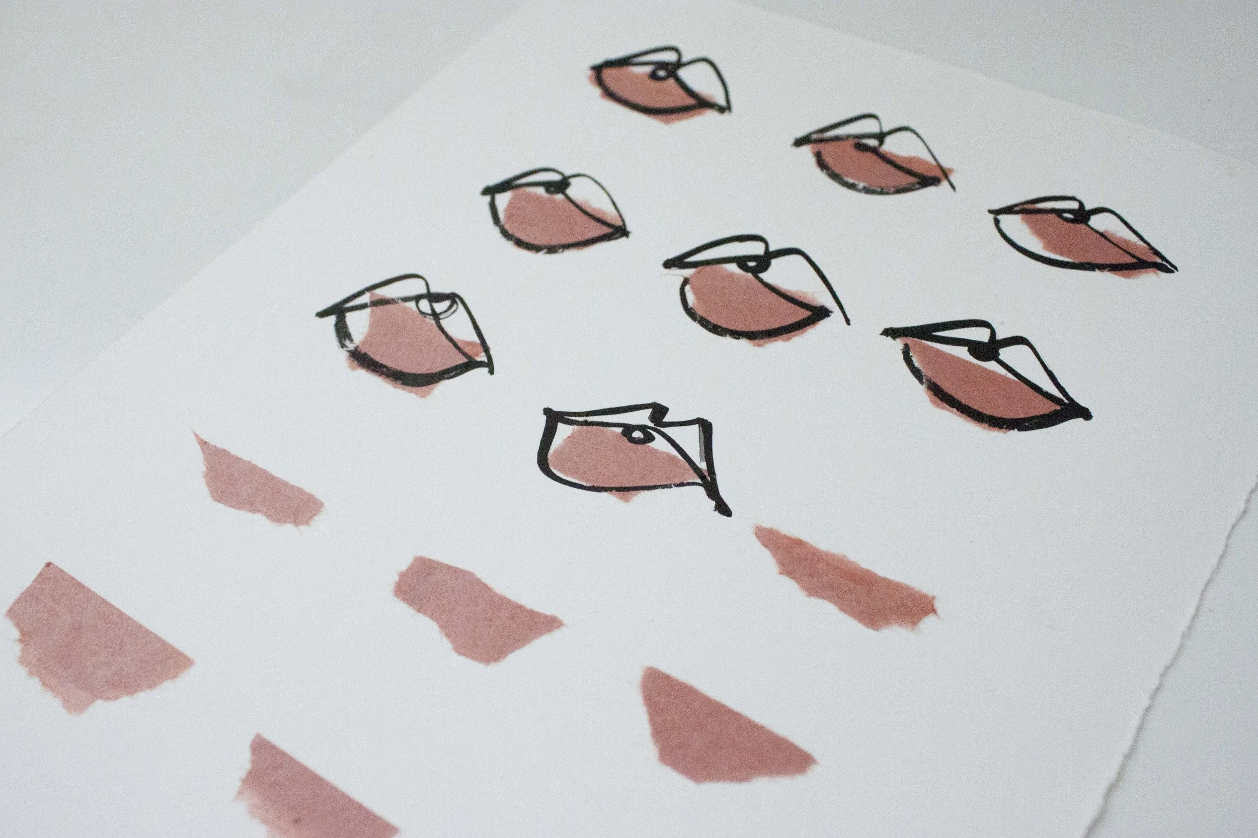 Pink Lips Illustrated by Victoria-Riza