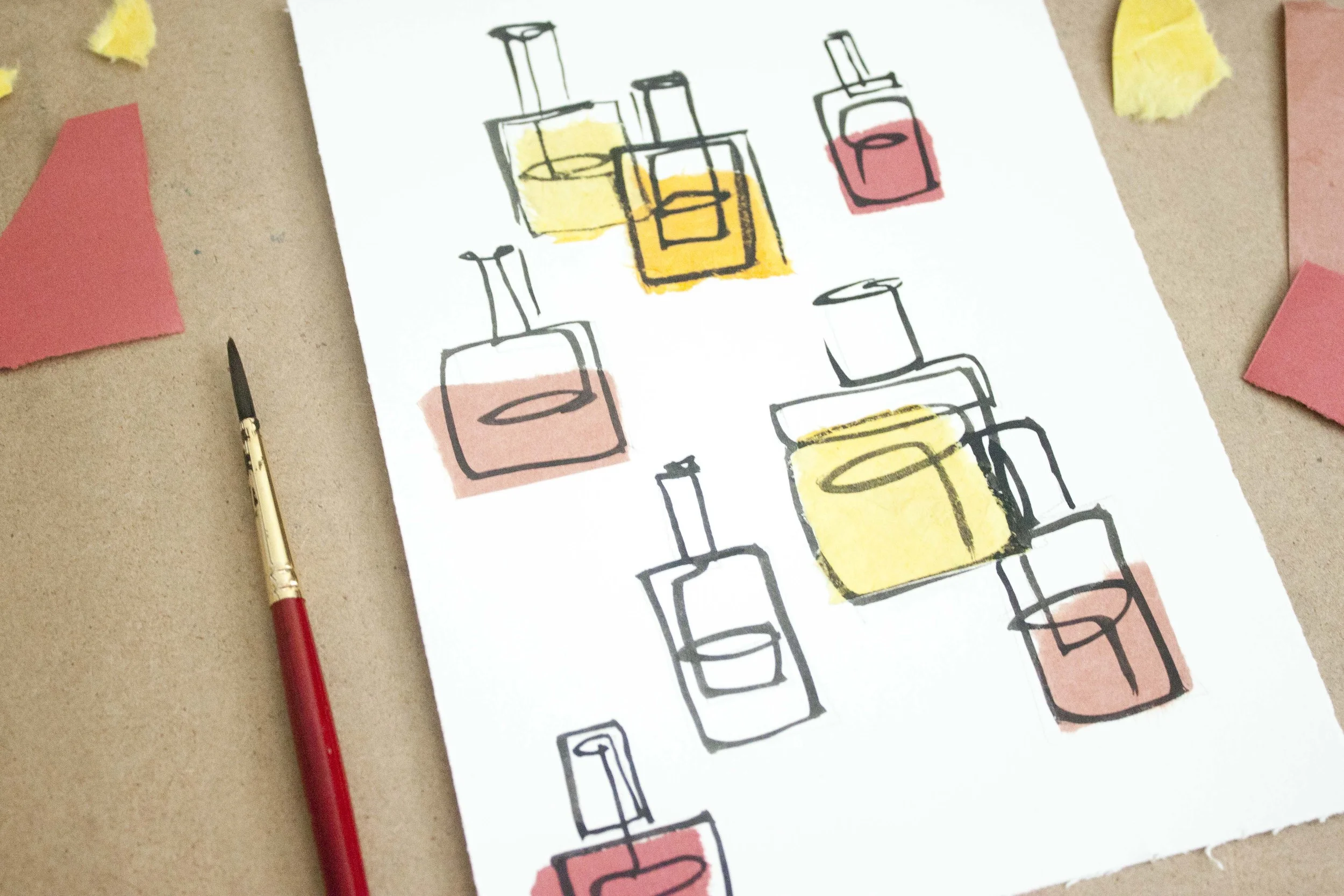Nail Polish Illustration by Victoria-Riza