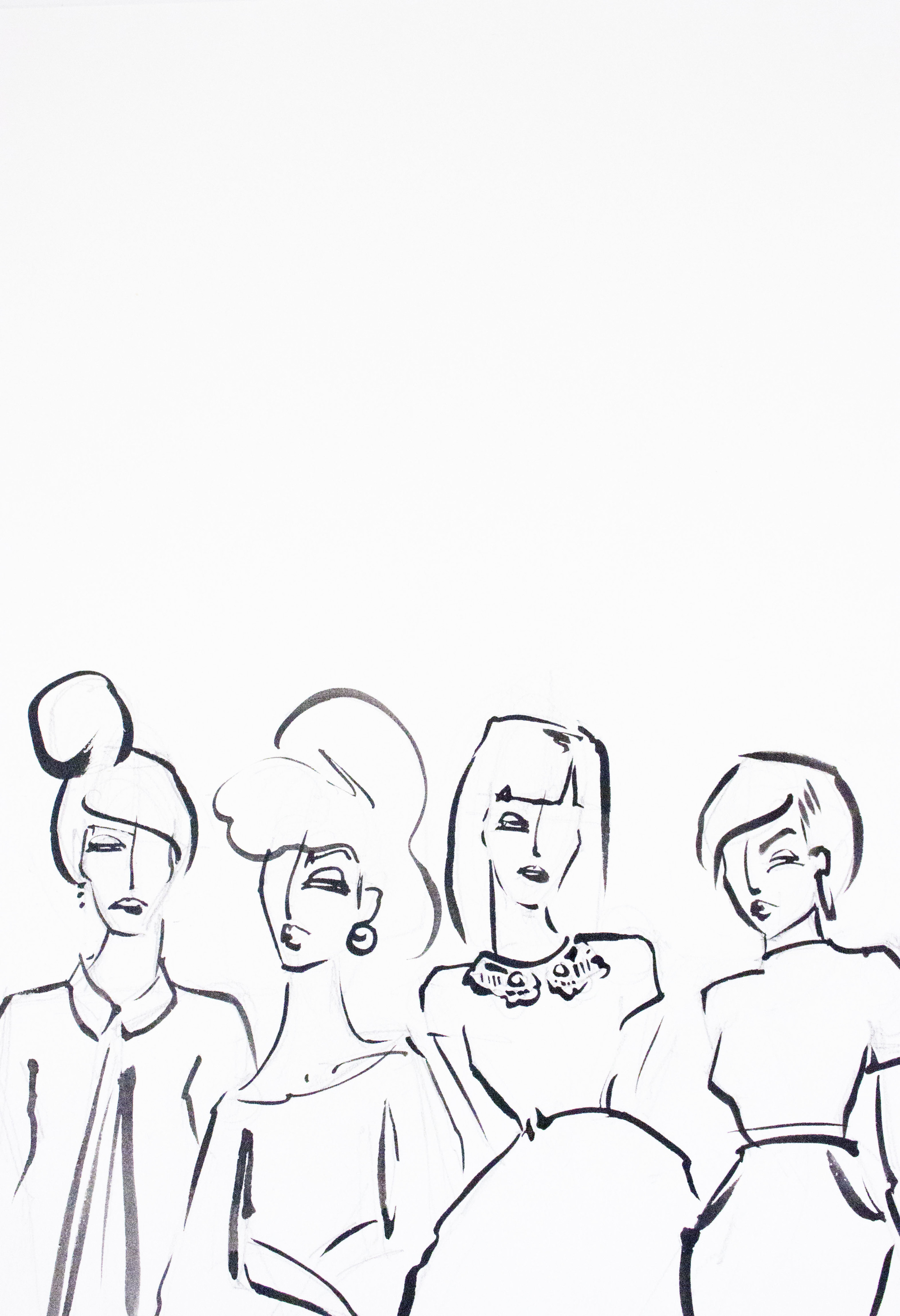 Victoria-Riza Fashion Illustrator | New Year's Eve