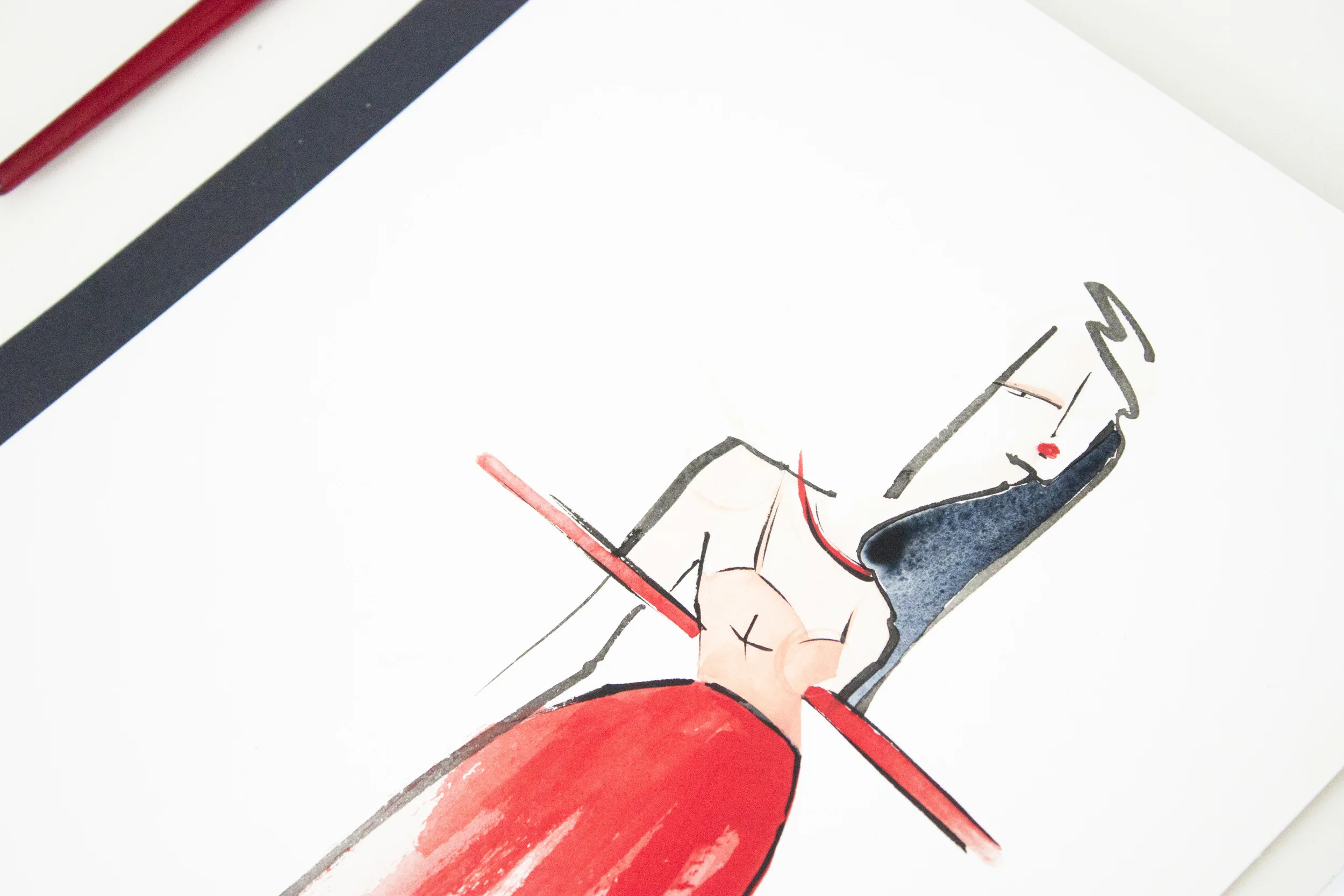 Victoria-Riza Fashion Illustrator | Jasper Conran Spring 2015