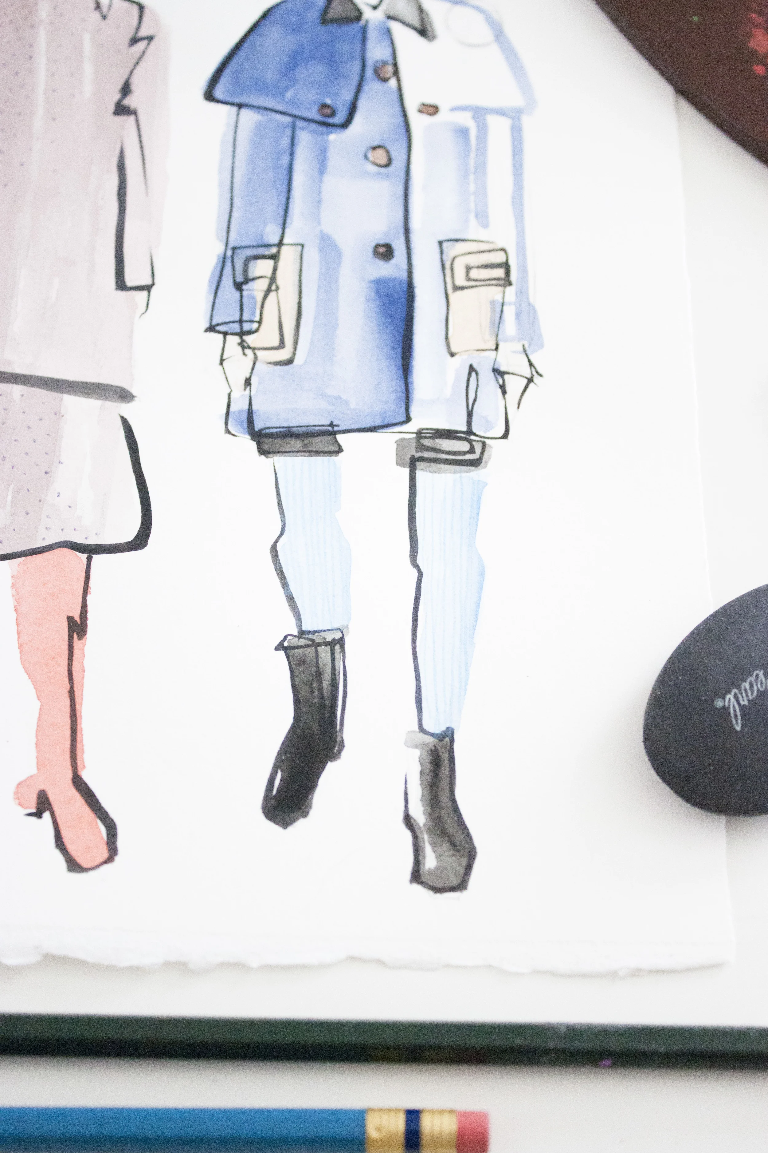 Victoria-Riza Fashion Illustration | M Missoni Fall 2016 | NYFW