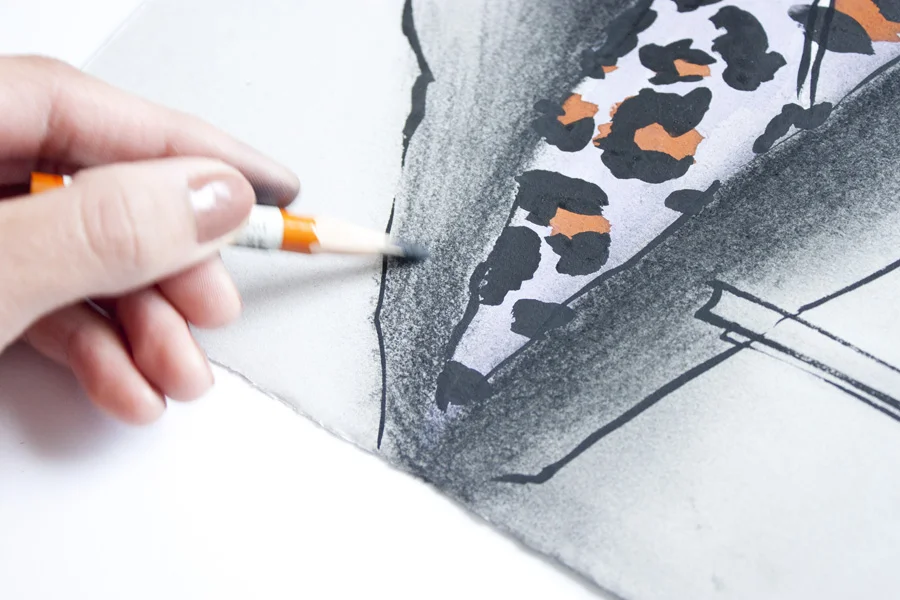 Victoria-Riza Fashion Illustrator | Christian Dior Fall 2016 RTW