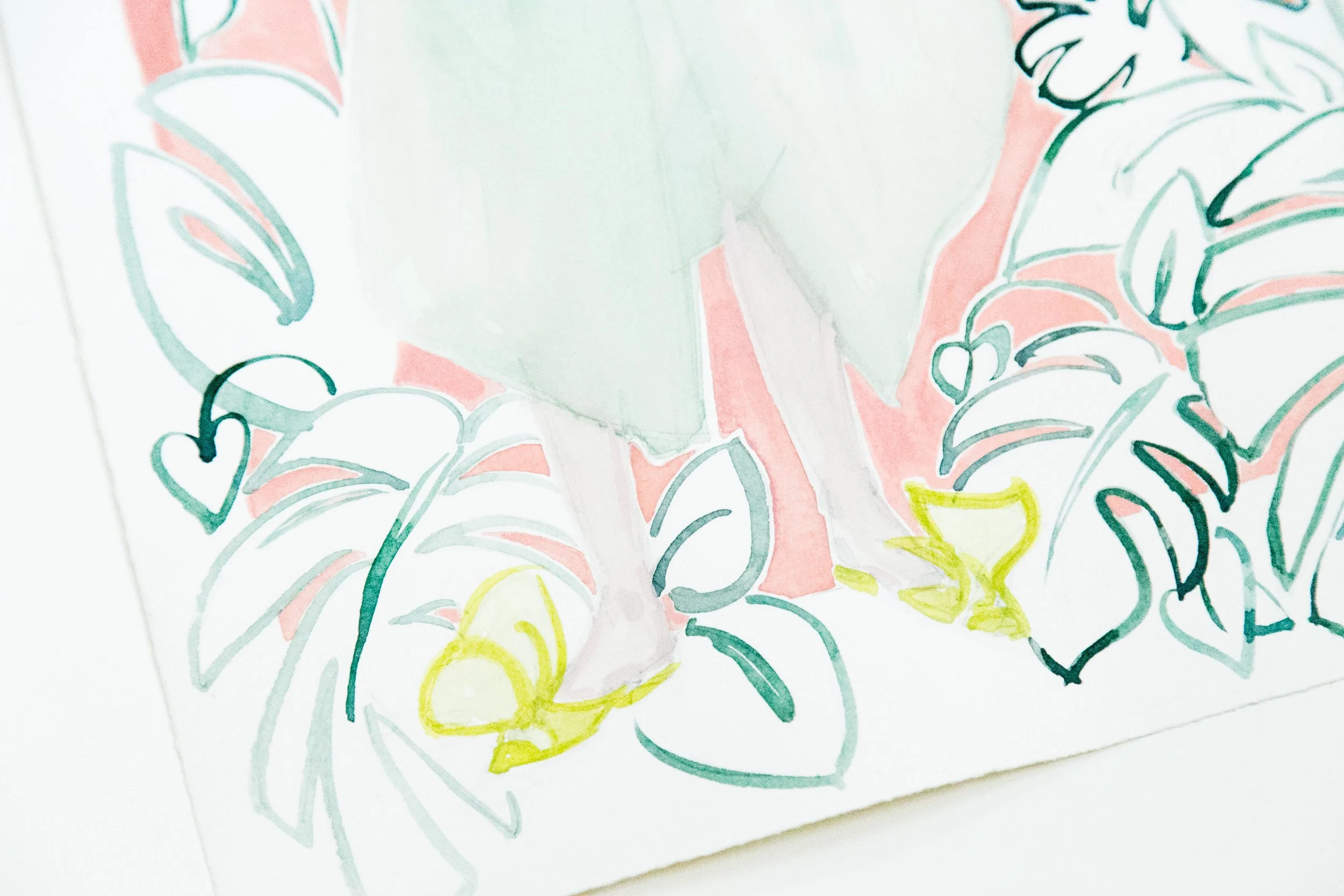 Victoria-Riza Fashion Illustrator | Delpozo Pre-Fall 2018