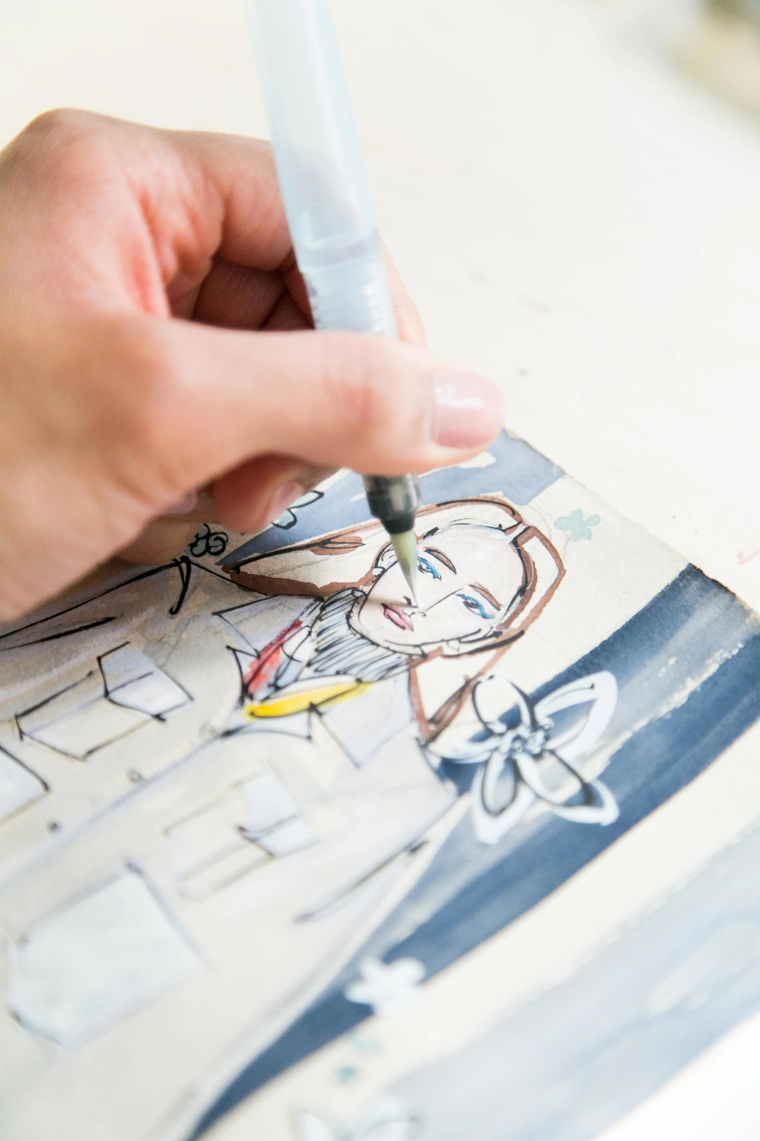 Victoria-Riza Fashion Illustrator and Artist | Hermès Pre-Fall 2018 RTW