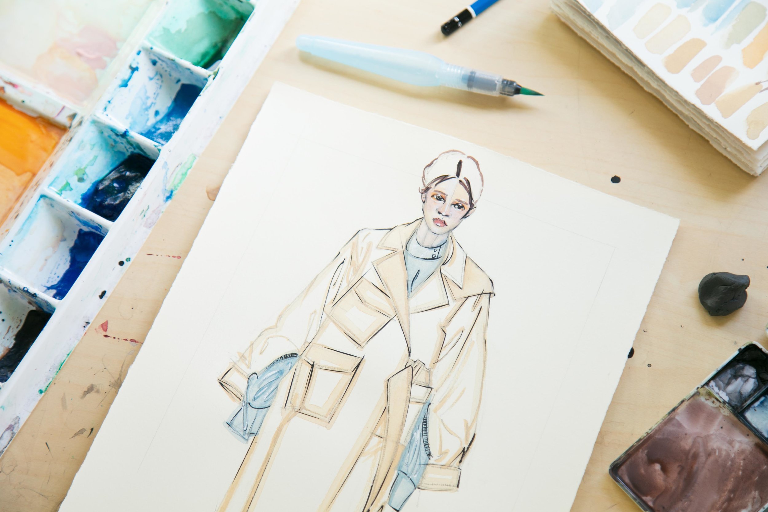 Victoria-Riza Fashion Artist | Rejina Pyo Fall 2018 RTW