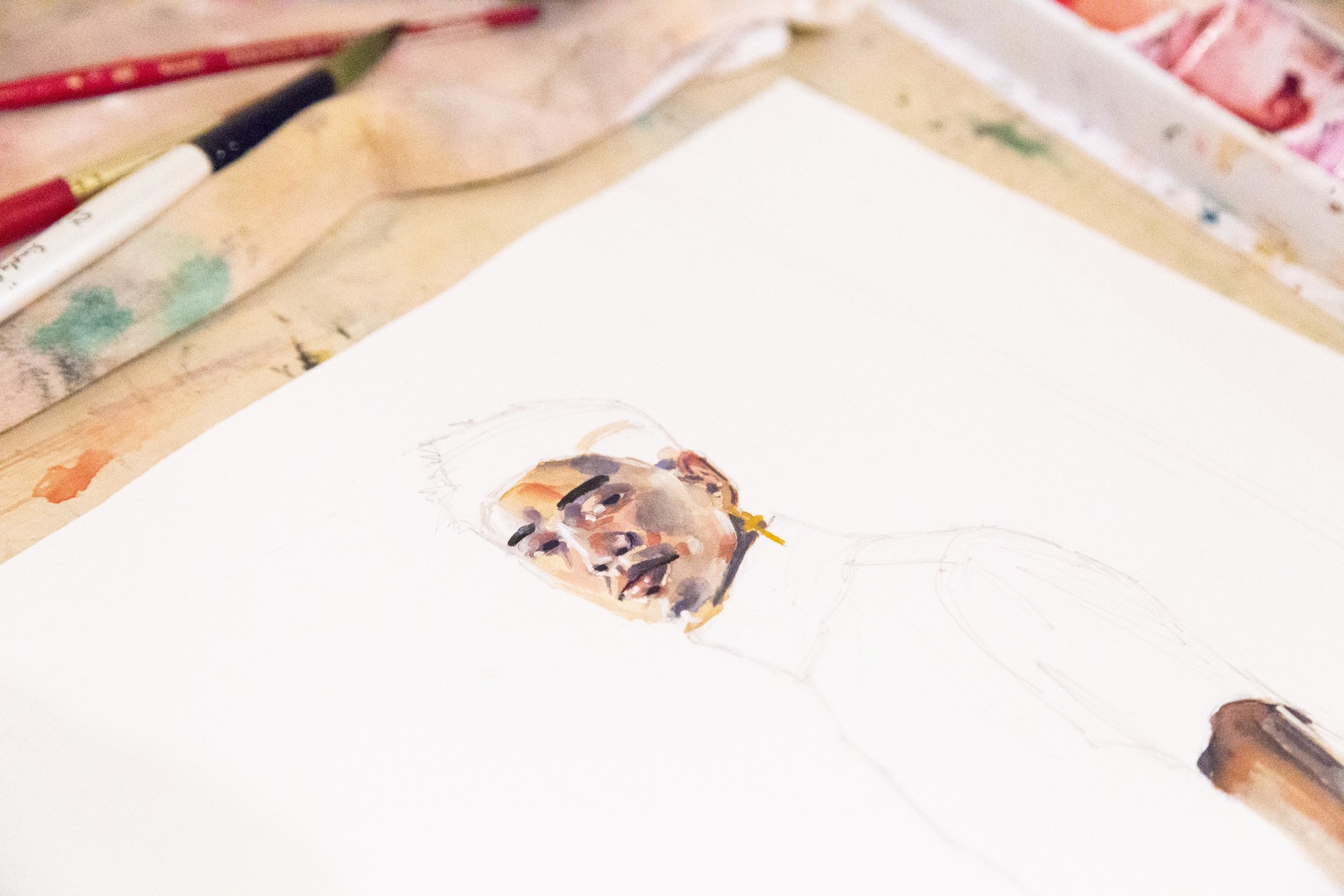 Victoria-Riza Fashion Artist Illustrator and Printmaker | Collaboration with designer Afa Ah Loo for Spring 2019 Collection