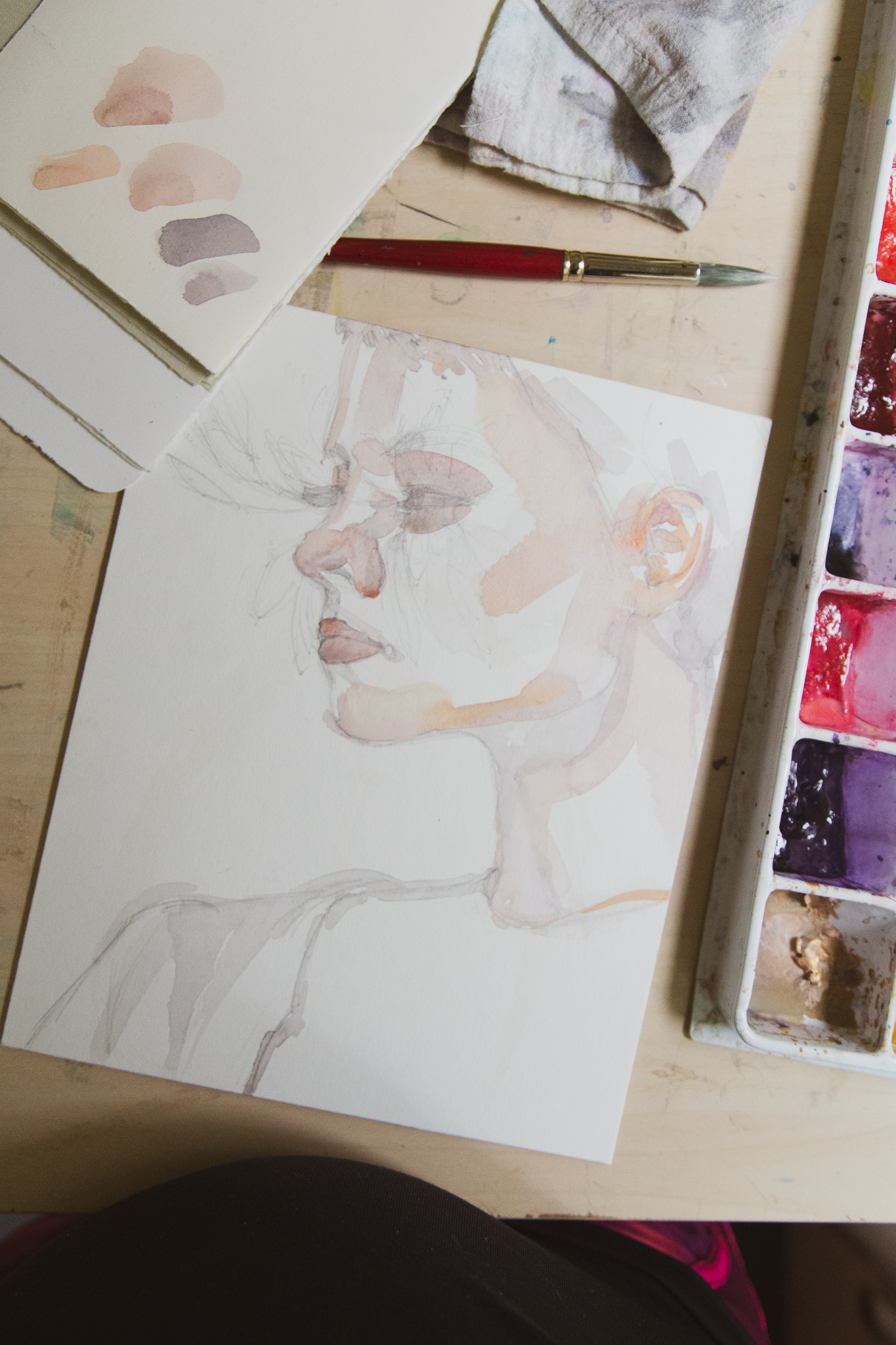Victoria-Riza Art + Illustration | Postpartum Life | Valentino Couture Spring 2019 Beauty