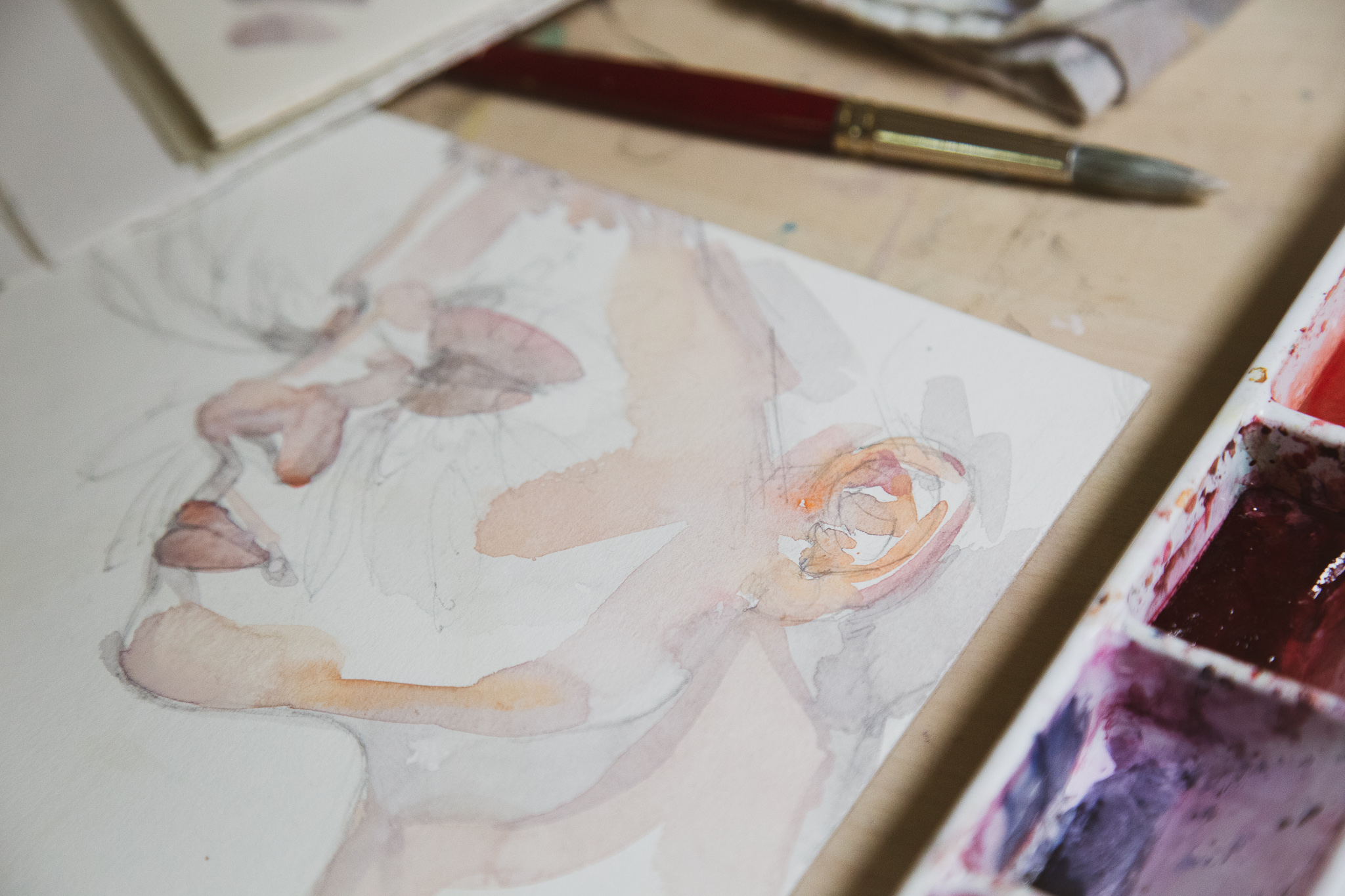 Victoria-Riza Art + Illustration | Valentino Couture Spring 2019 Beauty