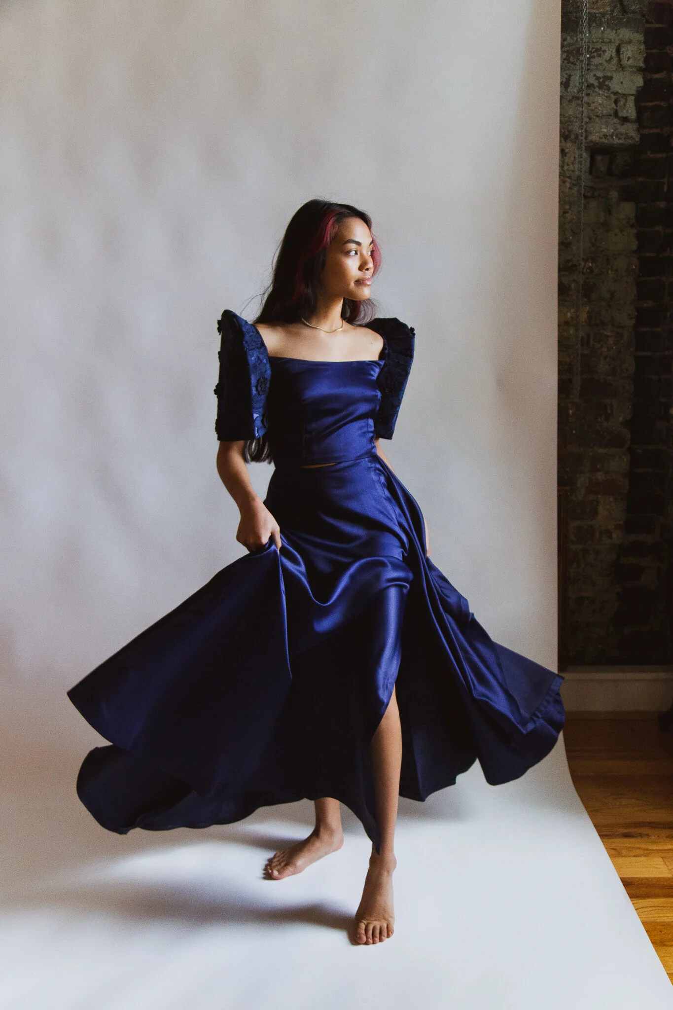 fitted filipiniana dress