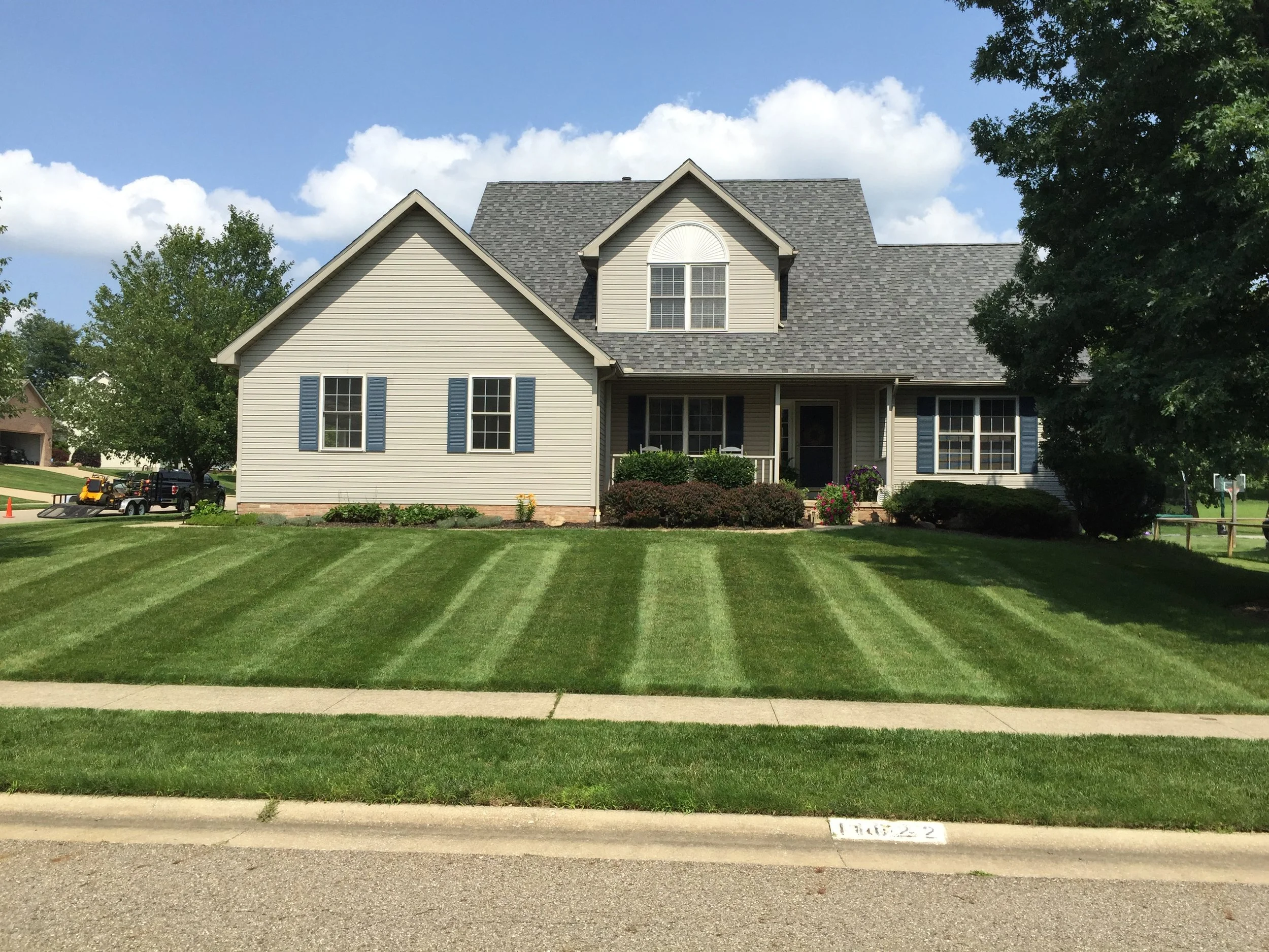 One of our lawns in Uniontown, Ohio