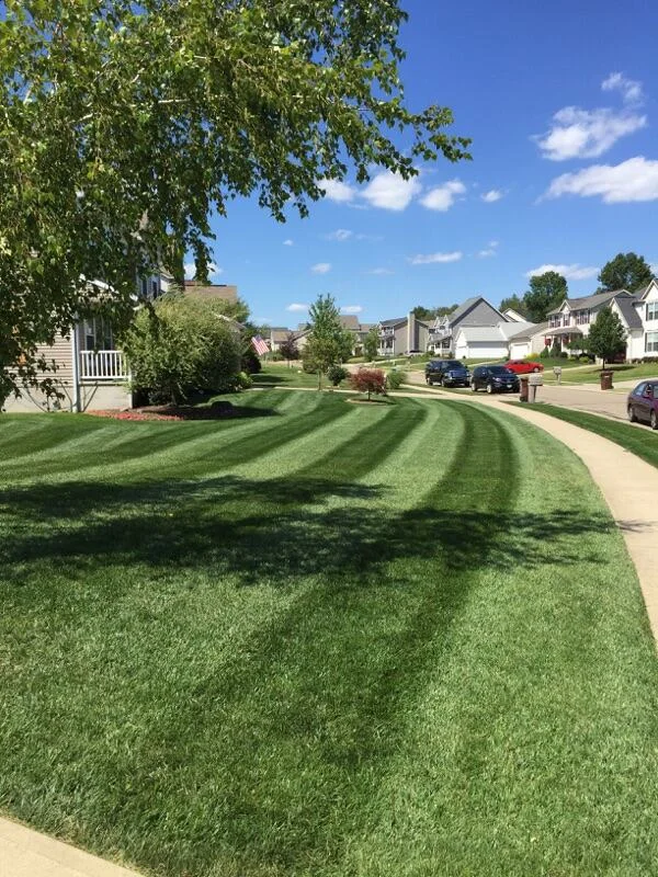 Mowing in Uniontown Ohio
