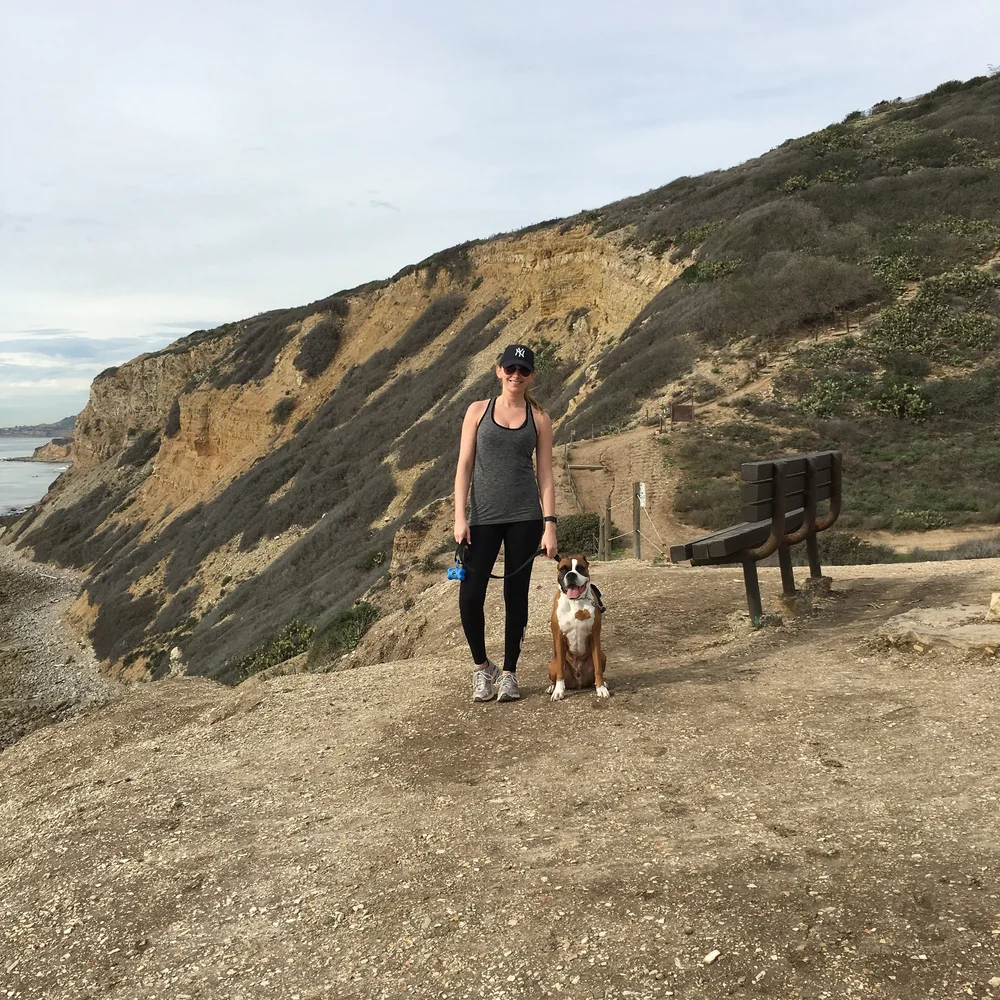  A few days before finding out we were pregnant/one of the last hikes I was able to do. 