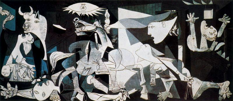 Guernica by Pablo Picasso - http://www.all-art.org/art_20th_century/picasso11.html