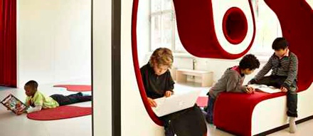 Playful spaces that encourage students to engage with their environment in new ways