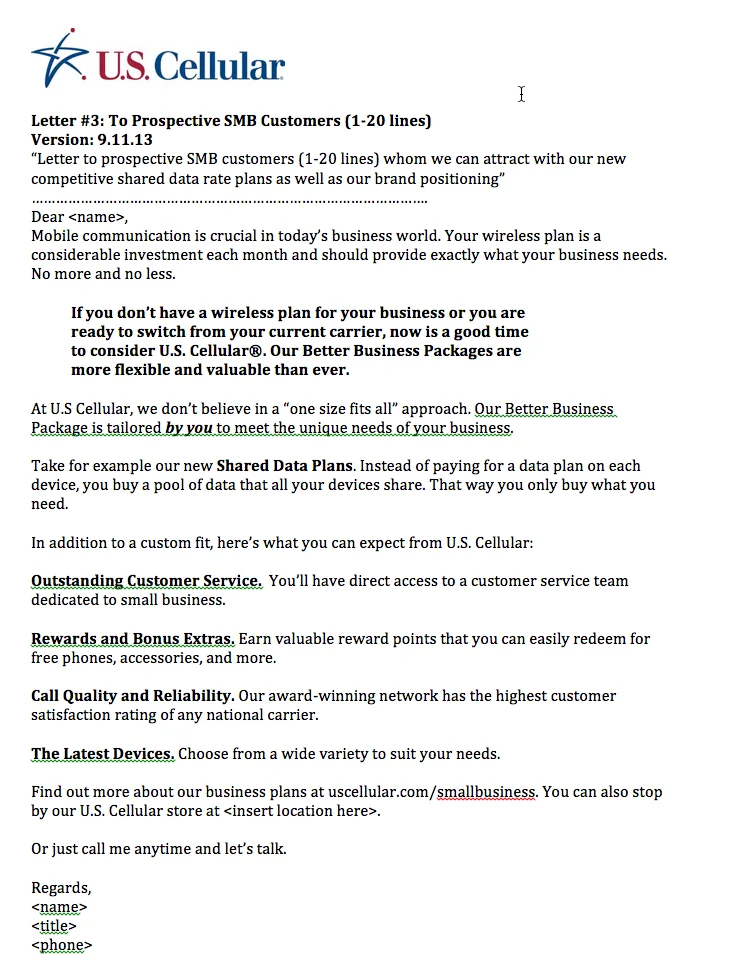 US Cellular - letter1.jpg